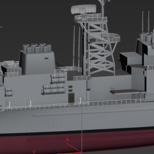 Spruance Class Destroyer